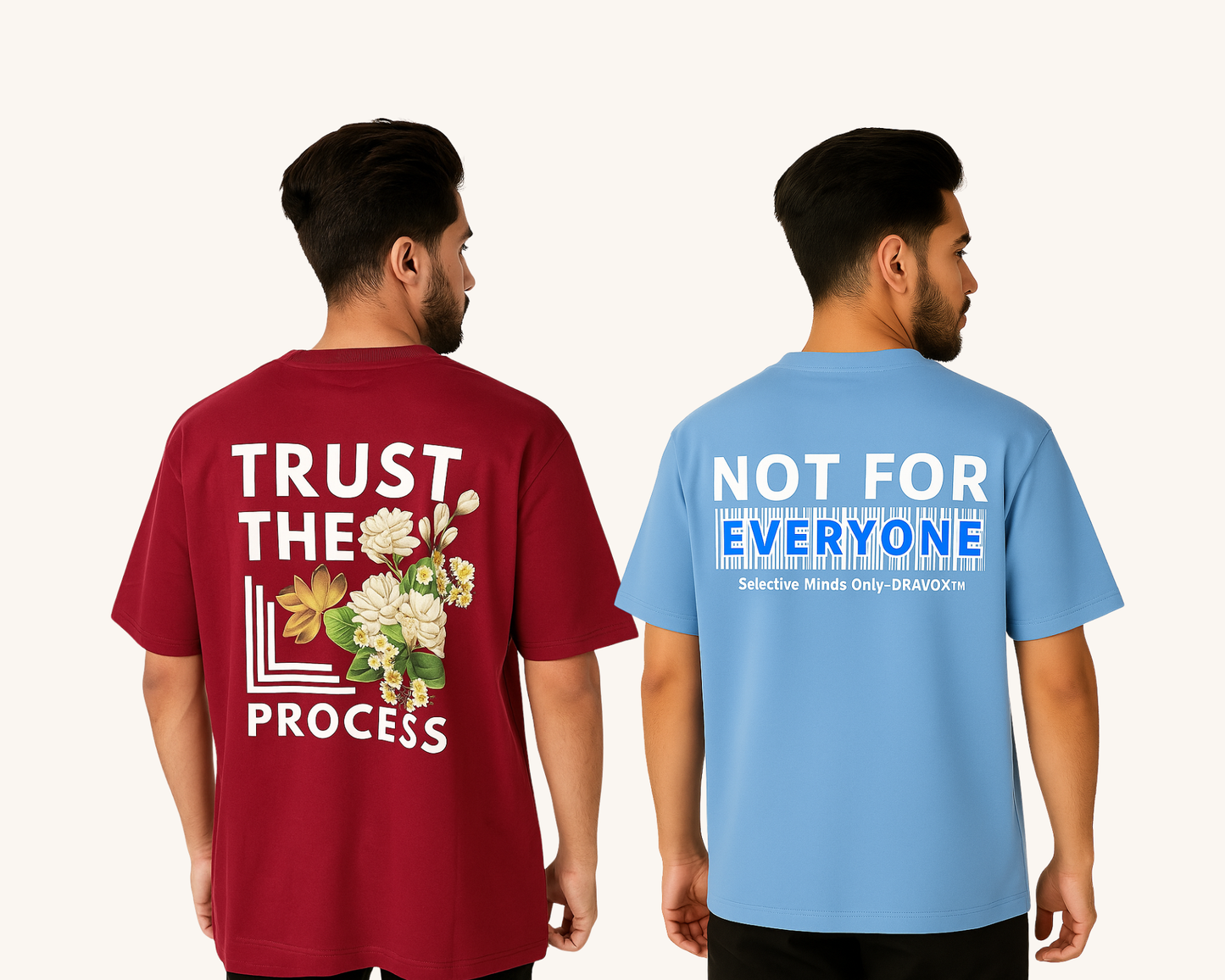 DRAVOX Combo 04 – Legacy Pair (Maroon + Sky Blue)