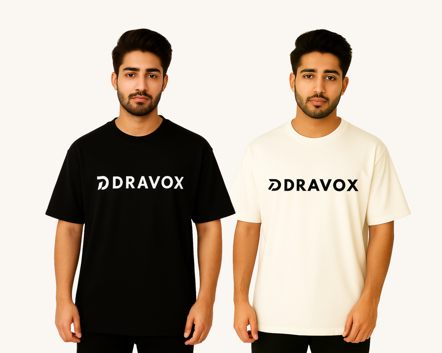 DRAVOX Combo 02 – Make It Loud (Black + Off-White)
